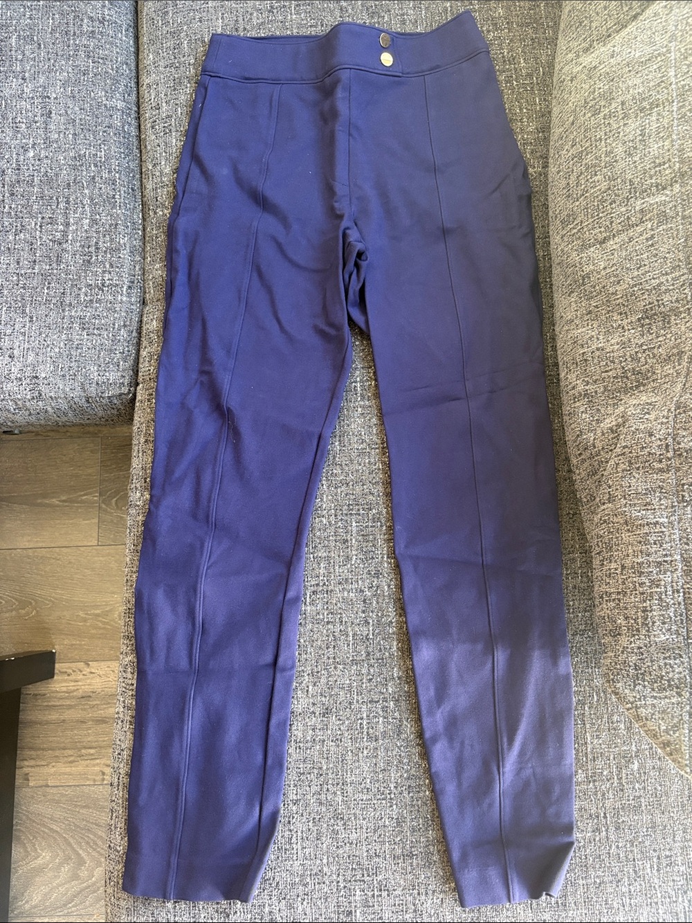 SPANX The Perfect Pant, Button Tapered Ankle Size S Regular